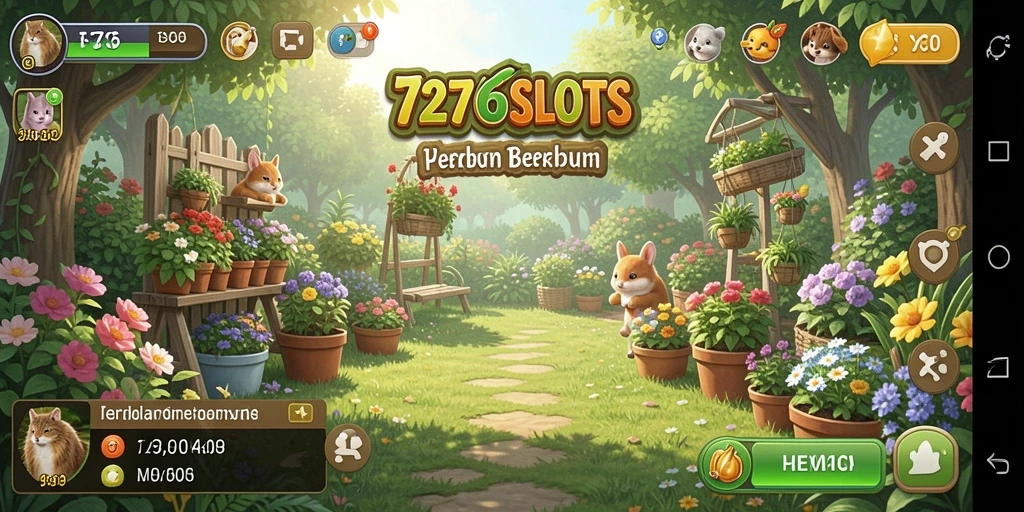 Tampilan gameplay 7276SLOTS yang menyenangkan dan menarik.