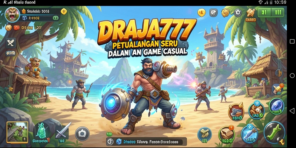 Tampilan menarik dari DRAJA777 dengan gameplay seru dan menantang.