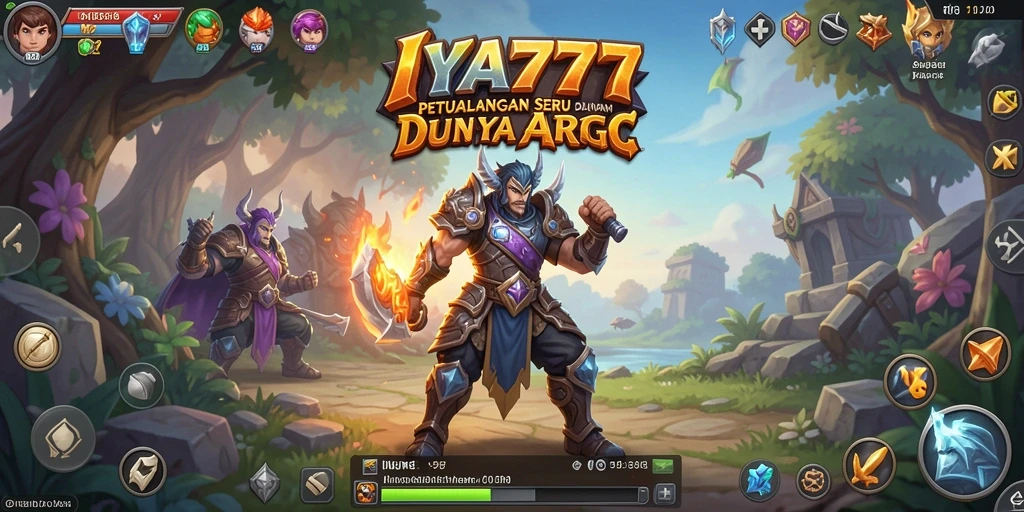 Screenshot menunjukkan aksi seru dalam pertempuran ARPG.