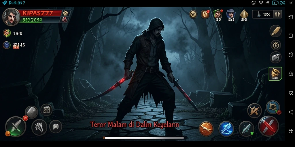 Tangkapan layar KIPAS777 menampilkan suasana mencekam dari gameplay yang menegangkan.