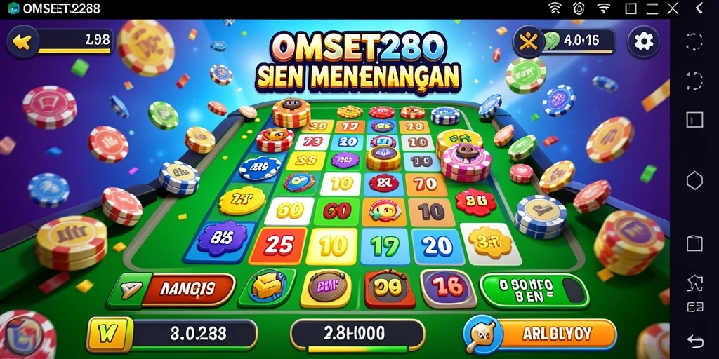 Tampilan gameplay seru dan interaktif dari OMSET288.