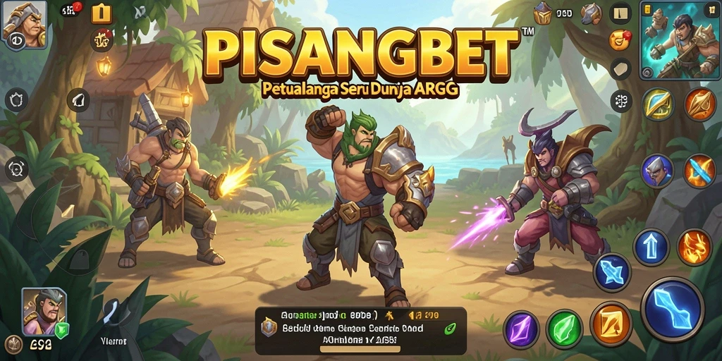 Menampilkan aksi seru saat bertarung dalam PISANGBET.