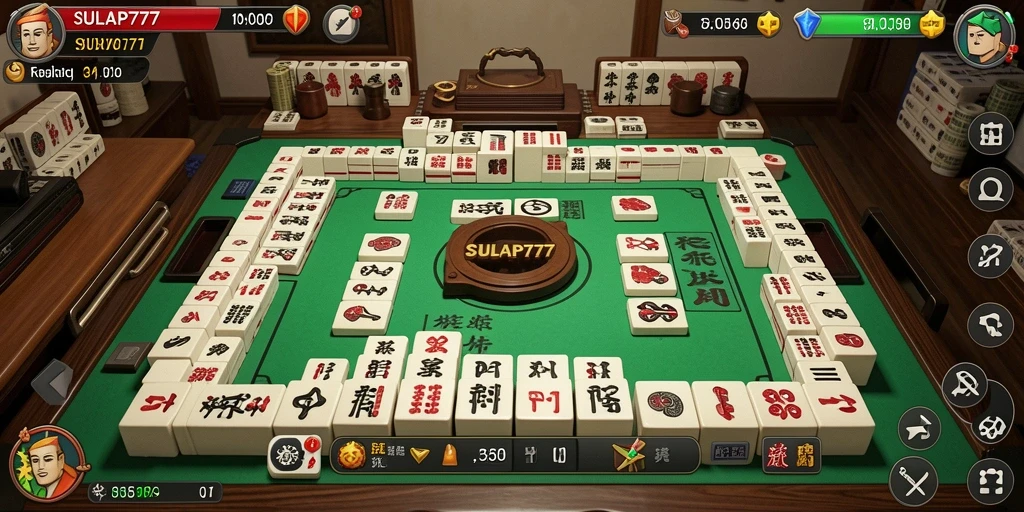 Screenshot gameplay SULAP777 menampilkan tantangan Mahjong yang menarik.