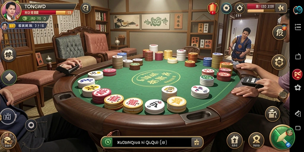 Gameplay QiuQiu yang seru dan menantang di TONGWD.